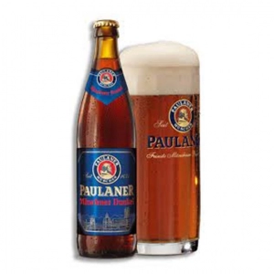 Paulaner ur-dunkel lager sör - Komló és Tehén Hamburgerező